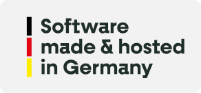 Software made and hosted in Germany